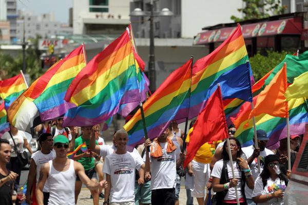 Protest for LGBT rights in Puerto Rico. Photo Credit: LGBT Puerto Rico Facebook page.