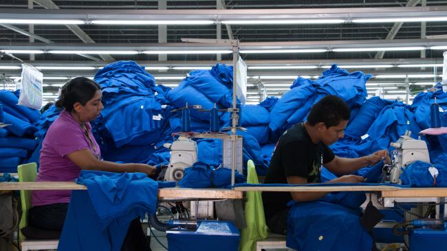 Factory workers in a free trade zone in Nicaragua (Photo by Sandrine Corbeil / Flickr)