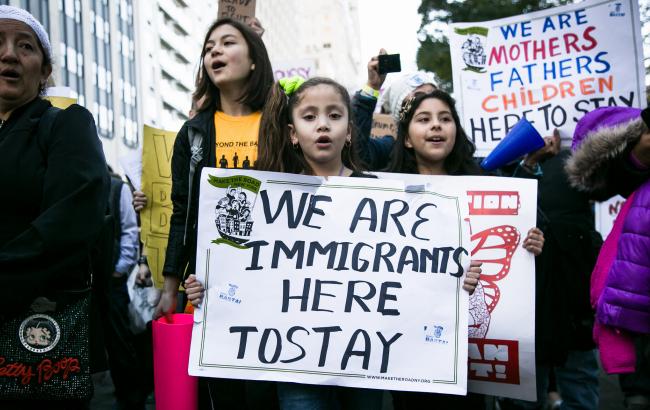 An anti-Trump rally in New York City on November 13 (Karla Ann Coté/ Flickr)