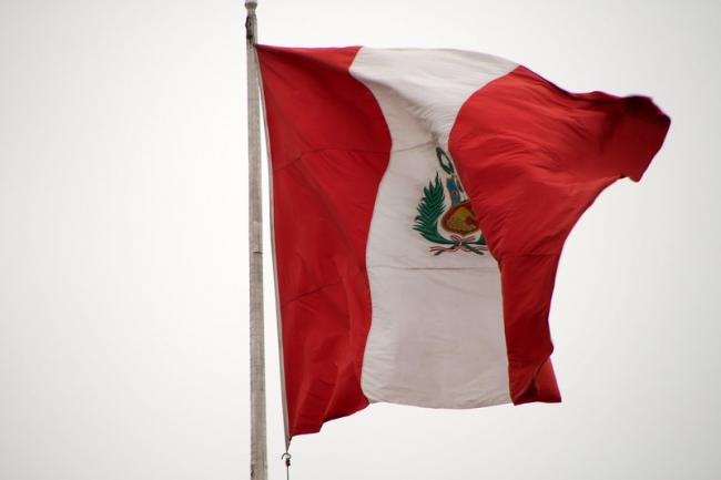 The Peruvian flag (Photo by Christian Haugen/Flickr)