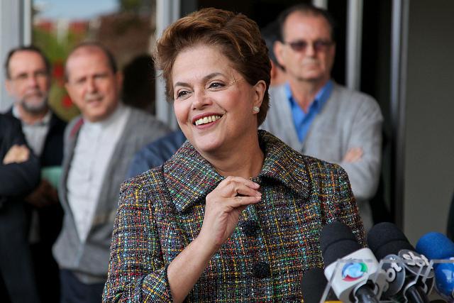 Brazilian President Dilma Rousseff (Rede Brasil Atual / Creative Commons). 