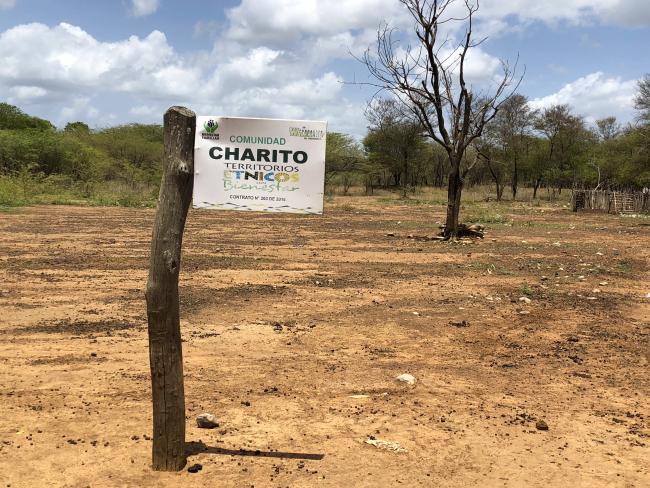 En Charito, una comunidad Wayúu. (Hilda Lloréns)