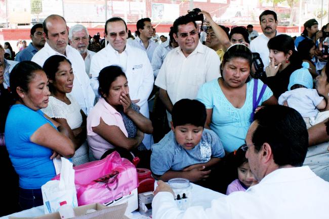 A health fair in San Juanito (German Tenorio, Flickr)