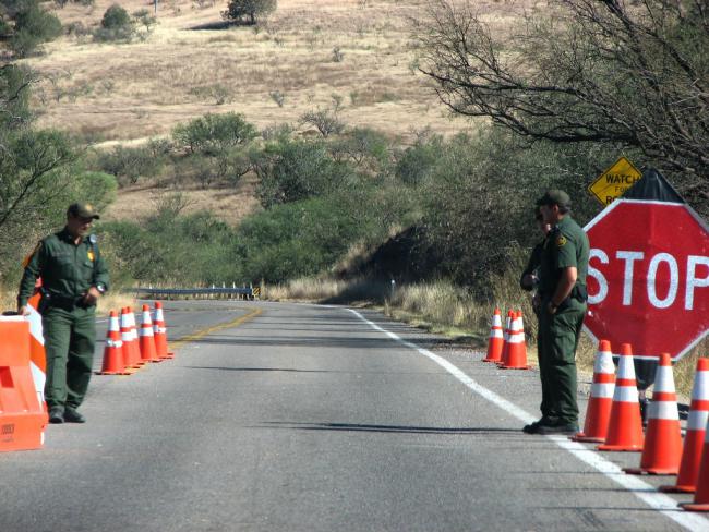 A Border Patrol Checkpoint (Flickr)