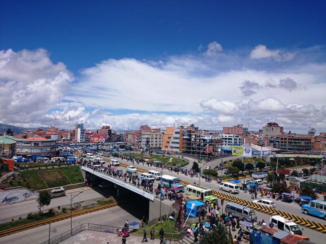 El Alto, Bolivia, where dozens were killed during the Gas War in 2003 (Olga Lidia Paredes Alcoreza/Wikimedia Commons)