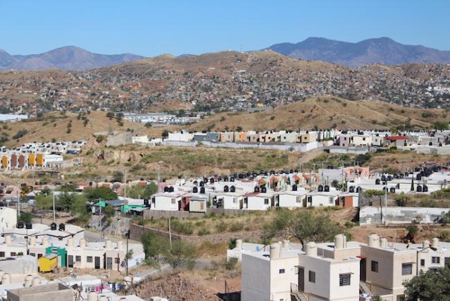 A view of Nogales. (Noah Silber Coats)