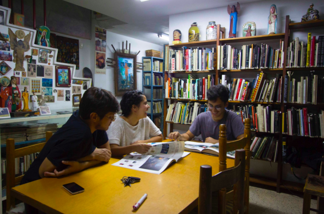 El espacio de la Organización Nelson Garrido, Caracas. (LaONG)