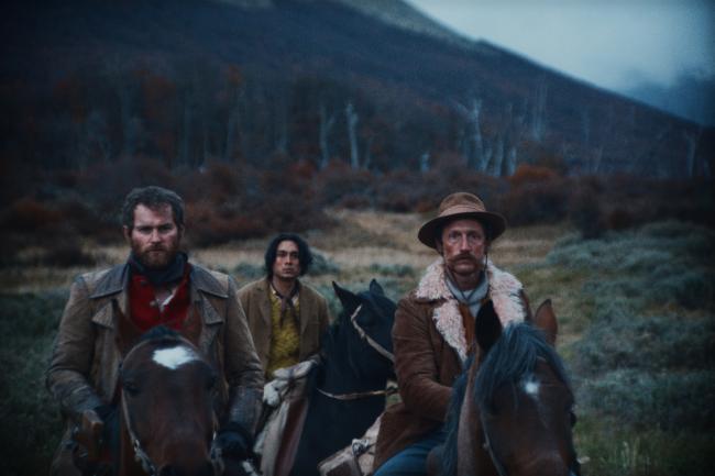 From left to right: Mark Stanley as Alexander MacLennan, Camilo Arancibia as Segundo, and Benjamin Westfall as Bill. 