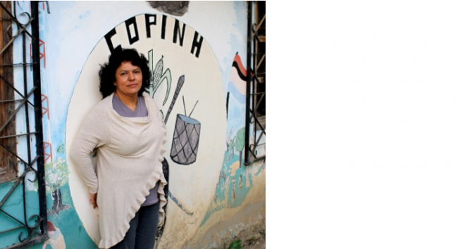 Berta Cáceres founded the Council of Popular and Indigenous Organizations of Honduras. (Photo: Goldman Environment Prize)