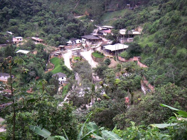 A goldmine in Zaruma, Ecuador. (Rinaldo Wurglitsch)