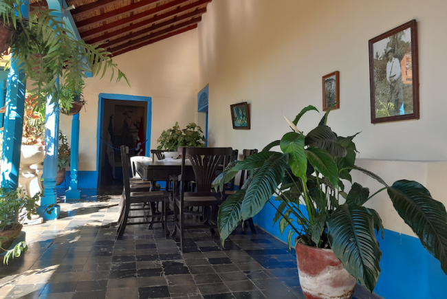 Sandino's childhood home in Niquinohomo, Nicaragua. (Michael Fox) 